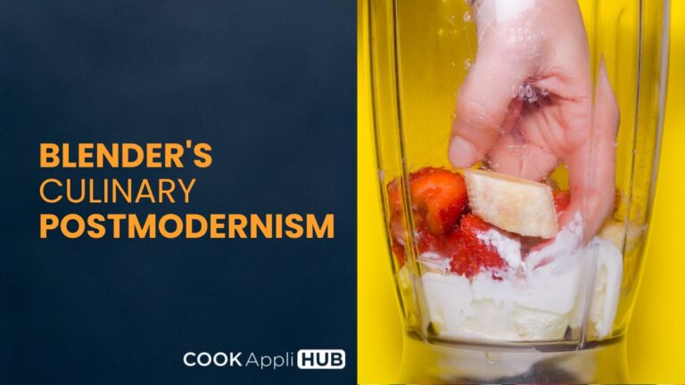 Blender's Culinary Postmodernism