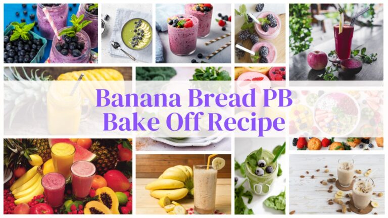 Banana Bread PB Bake Off Recipe