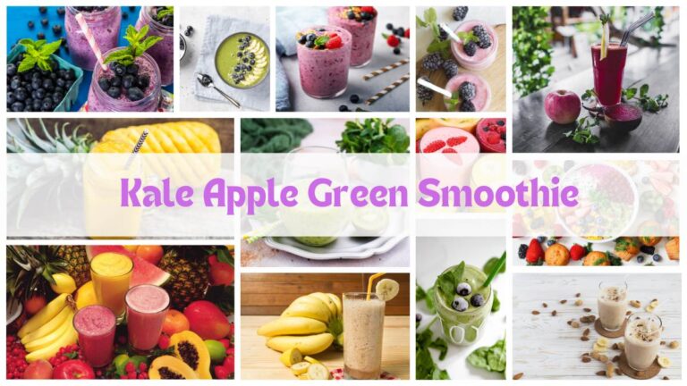 Kale Apple Green Smoothie
