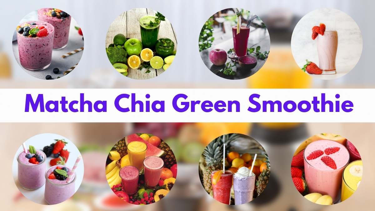 Matcha Chia Green Smoothie