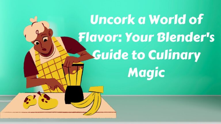 Blender's Guide to Culinary Magic