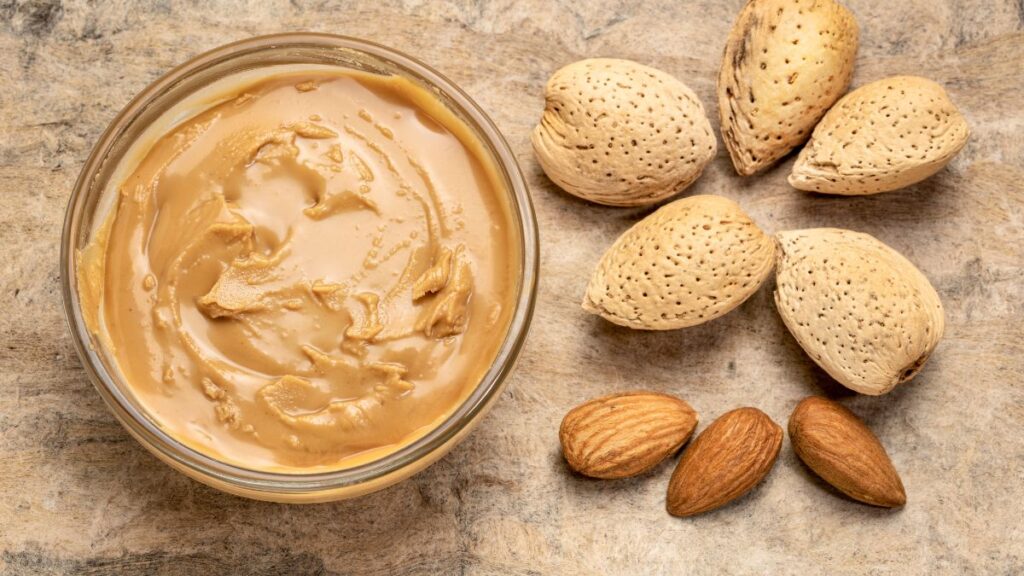 almond butter and nuts
