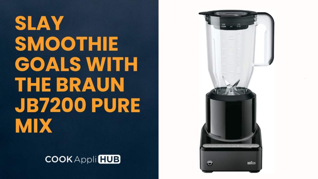 Braun JB7200 PureMix blender Review