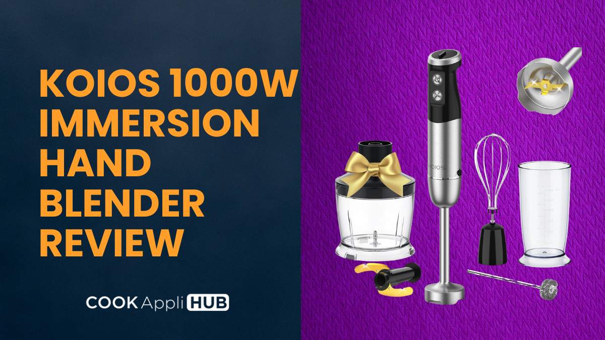 KOIOS 1000W Immersion Hand Blender Review