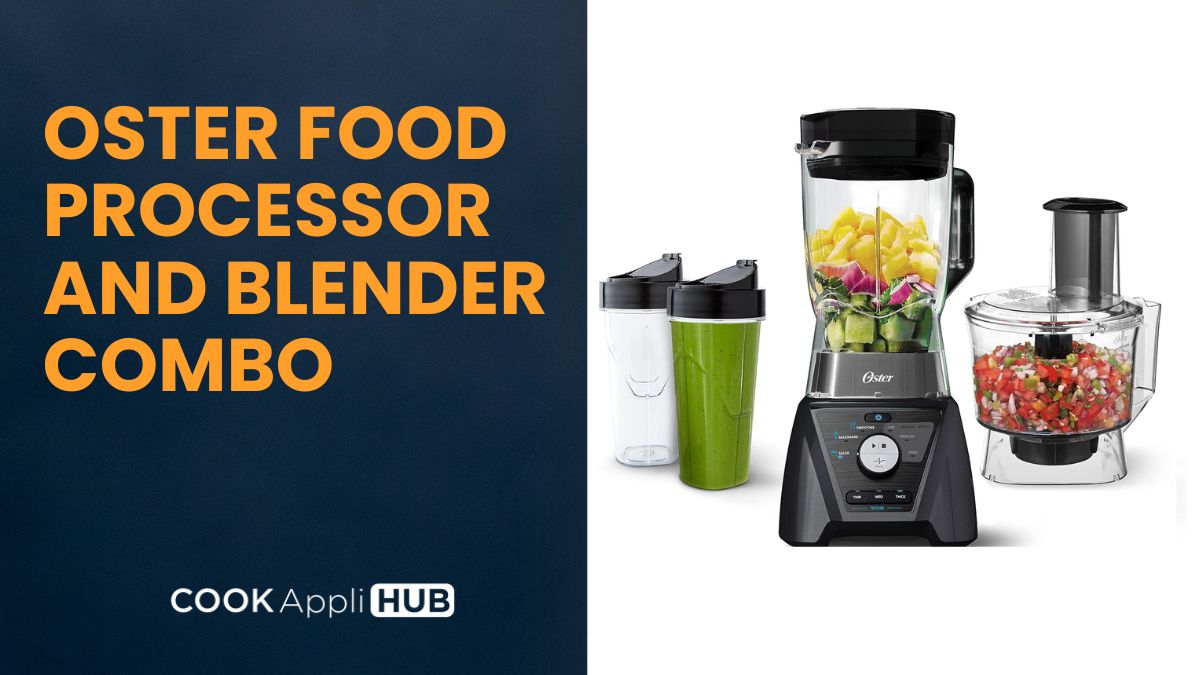 Oster Blender and Food Processor Combo with 3 Settings for Smoothies,  Shakes, and Food Chopping - Metallic Gray - Bed Bath & Beyond - 37105658