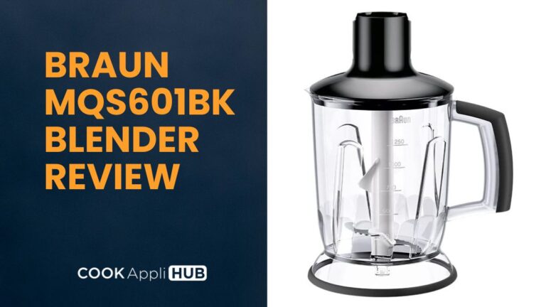 Braun MQS601BK Blender Review
