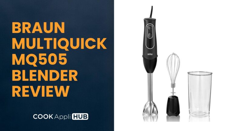 Braun MultiQuick MQ505 Blender Review
