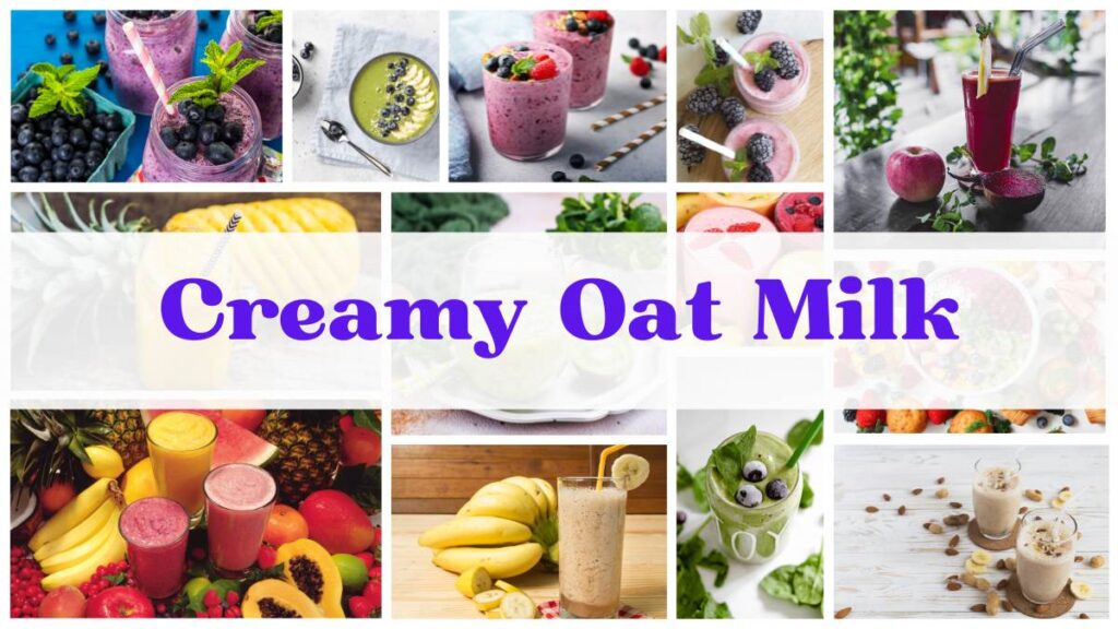 how to make Creamy Oat Milk