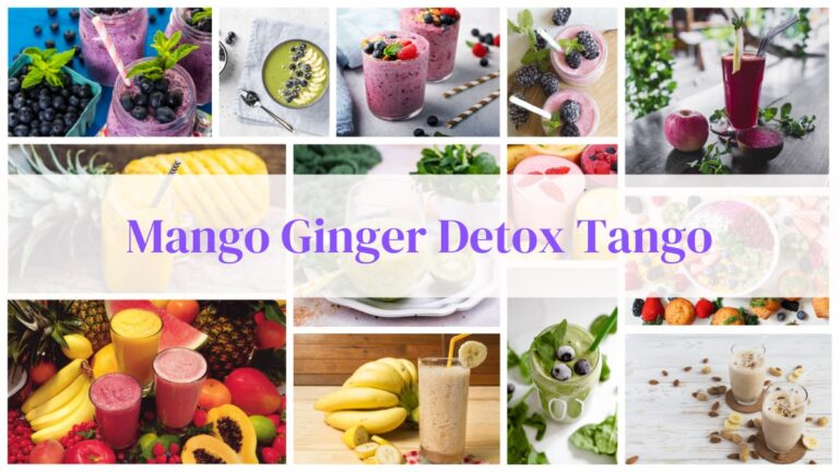 Mango Ginger Detox Tango