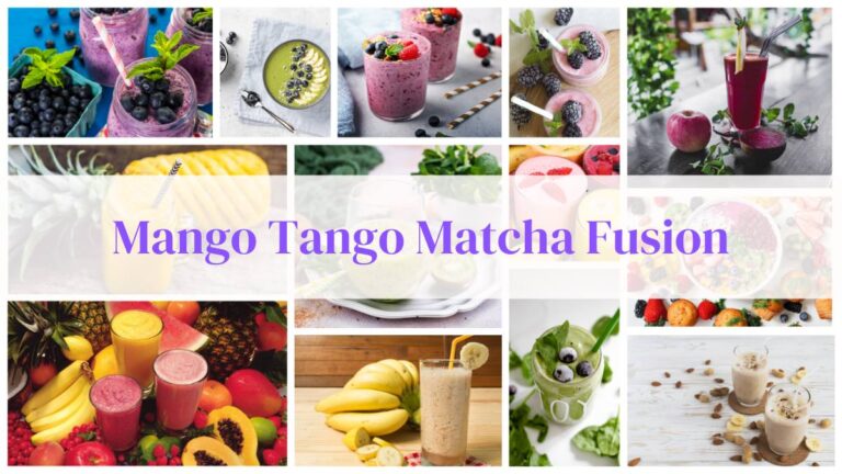 Mango Tango Matcha Fusion