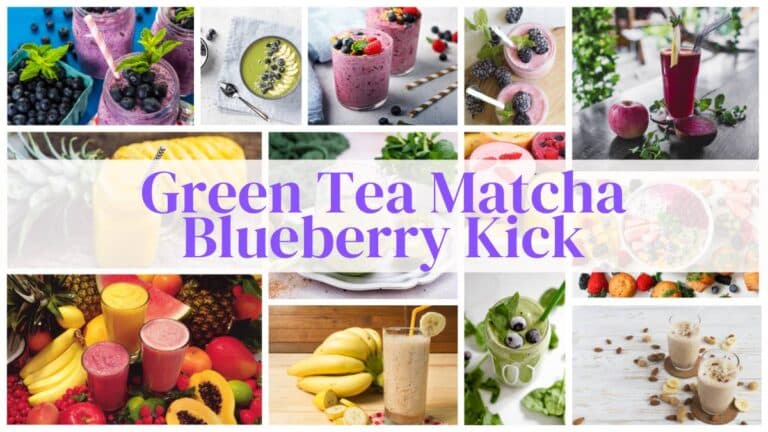 Green Tea Matcha Blueberry