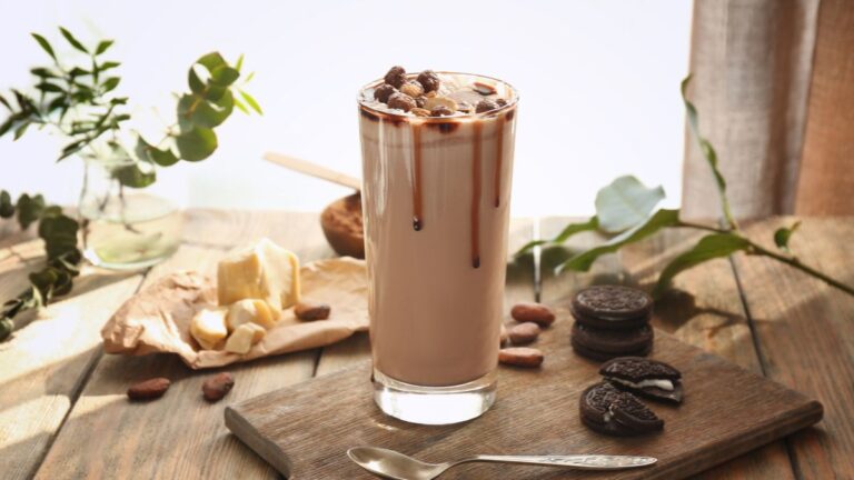 Almond Milk Chocolate Milkshake