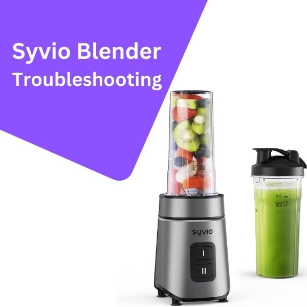 Syvio Blender Troubleshooting