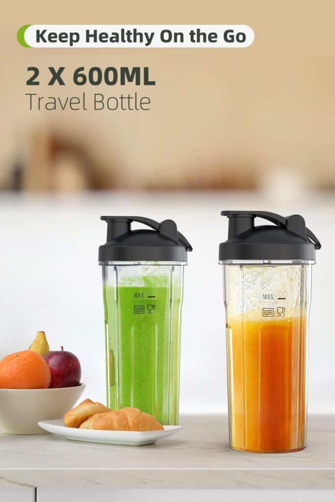 Travel-Ready Cups of Syvio Blender 