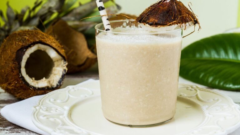 Pineapple Coconut Milkshake